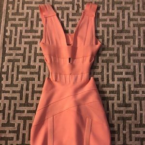 Peach Bodycon Dress Size S